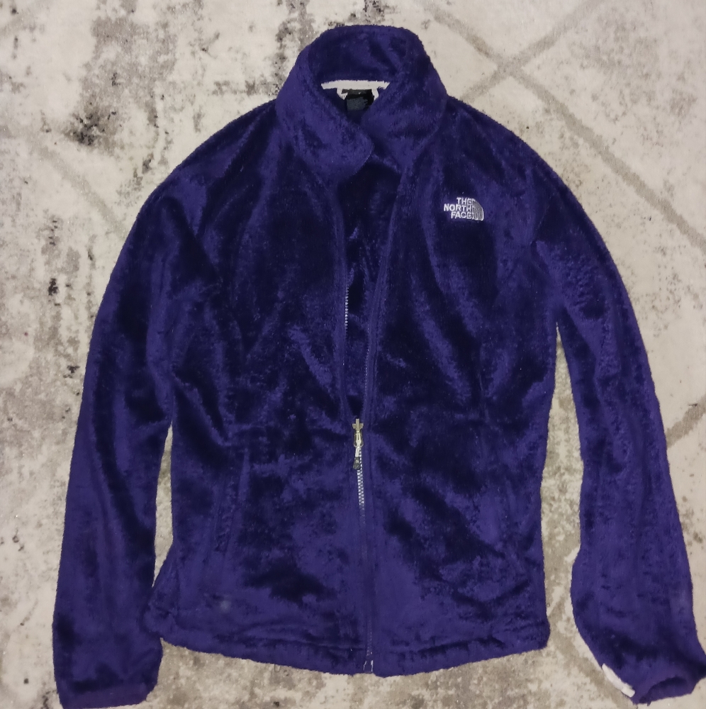 Purple North Face jacket